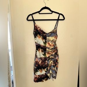 Angel Print Dress